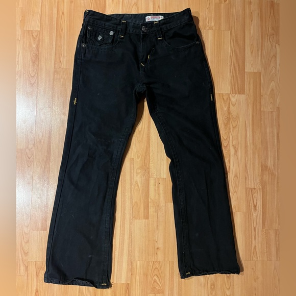 (SOLD) true religion jeans thick stitch - Picture 2 of 5